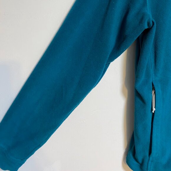 The North Face Women's Teal Fleece Full-Zip Jacket Size Medium - Picture 6 of 13
